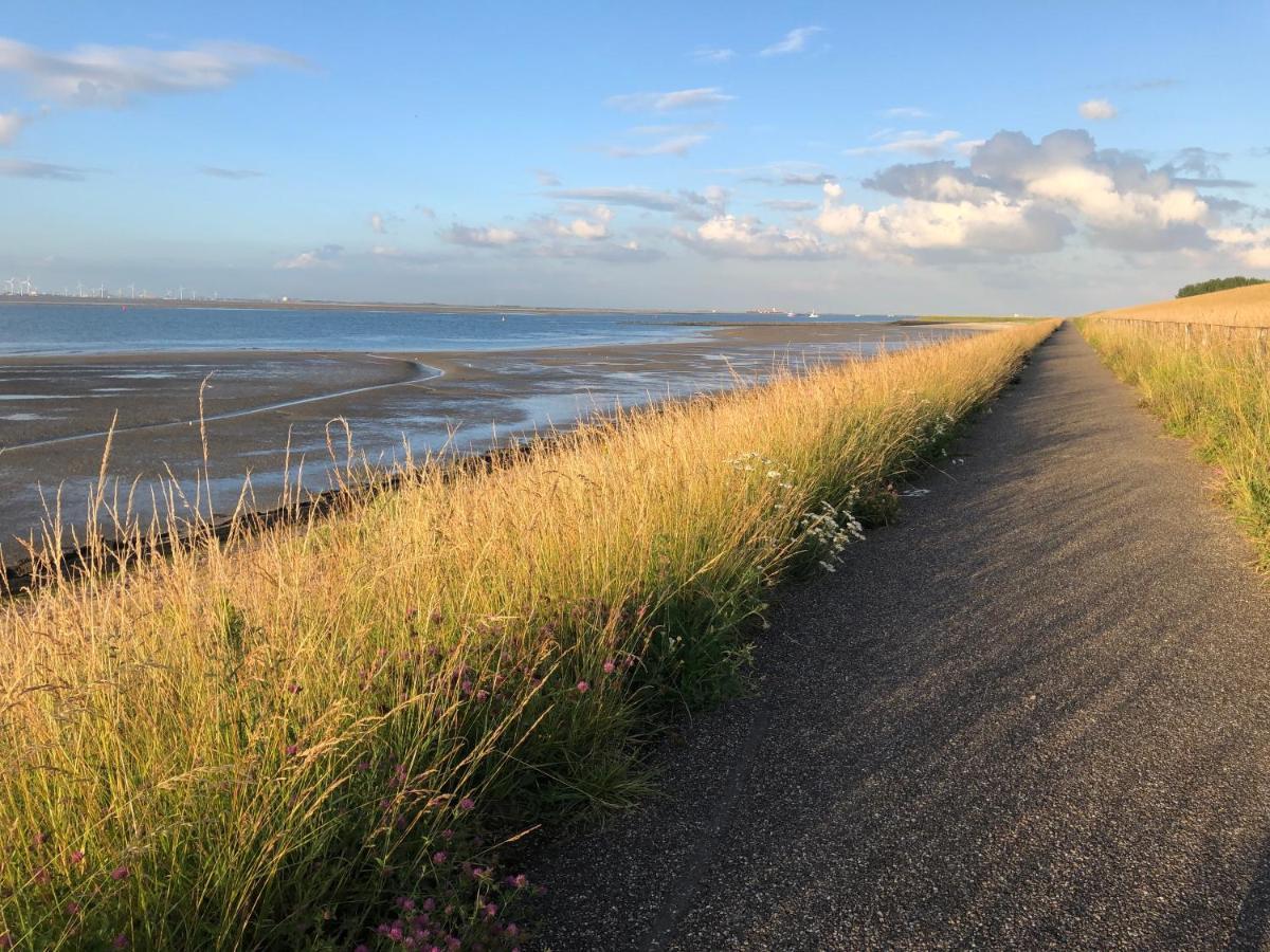 Appartement De Graanzolder Aan Zeeuwse Kust Hoofdplaat Luaran gambar