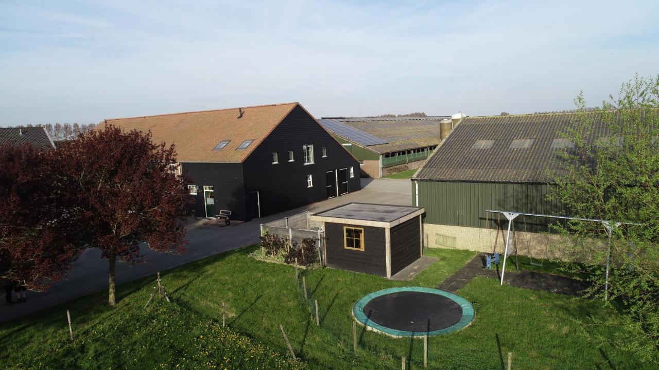 Appartement De Graanzolder Aan Zeeuwse Kust Hoofdplaat Luaran gambar