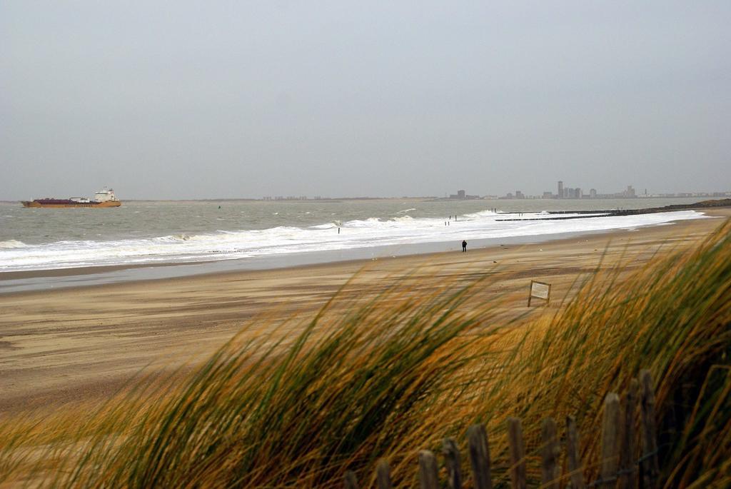 Appartement De Graanzolder Aan Zeeuwse Kust Hoofdplaat Luaran gambar
